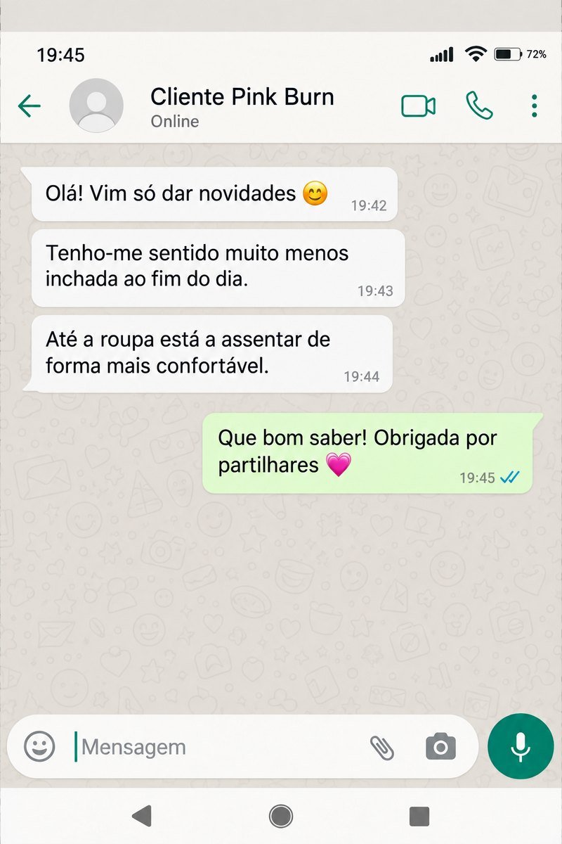 Mensagem de uma cliente