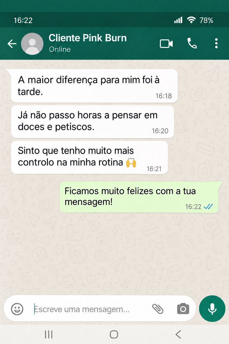 Mensagem de uma cliente