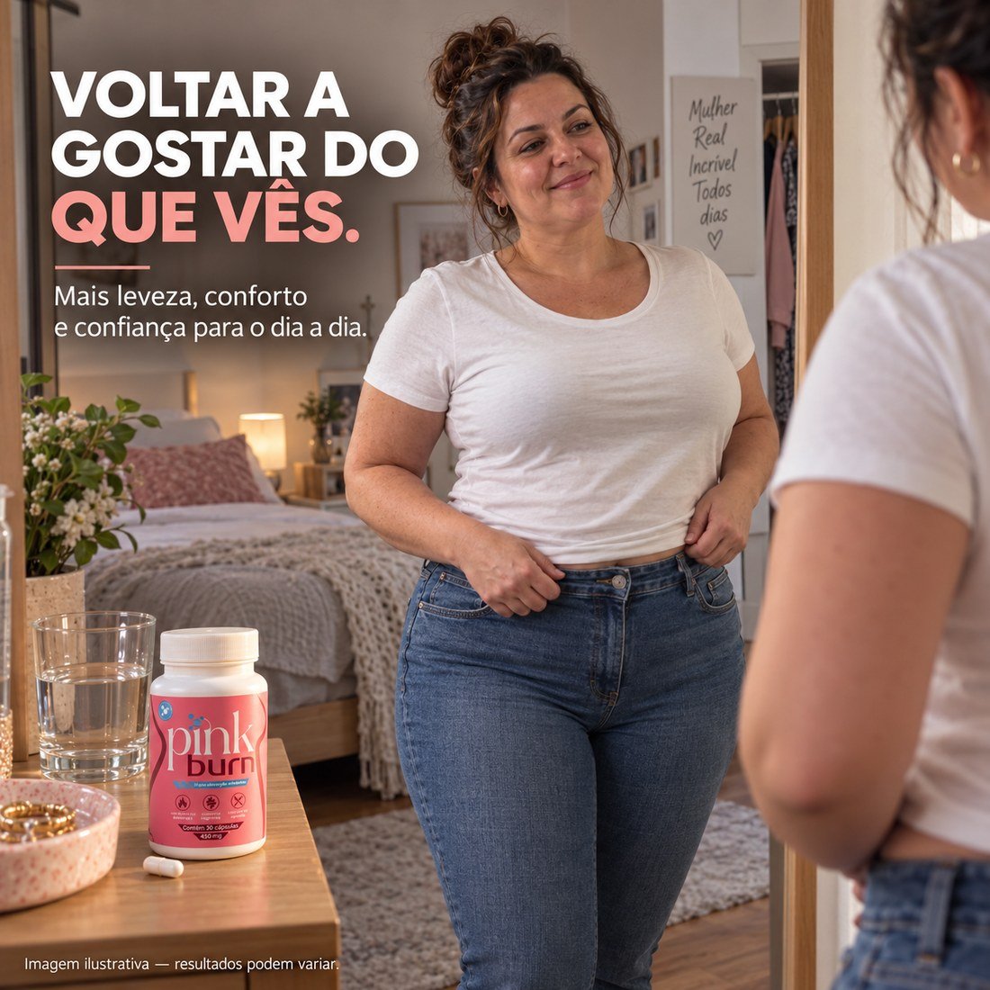 Voltar a gostar do que vês